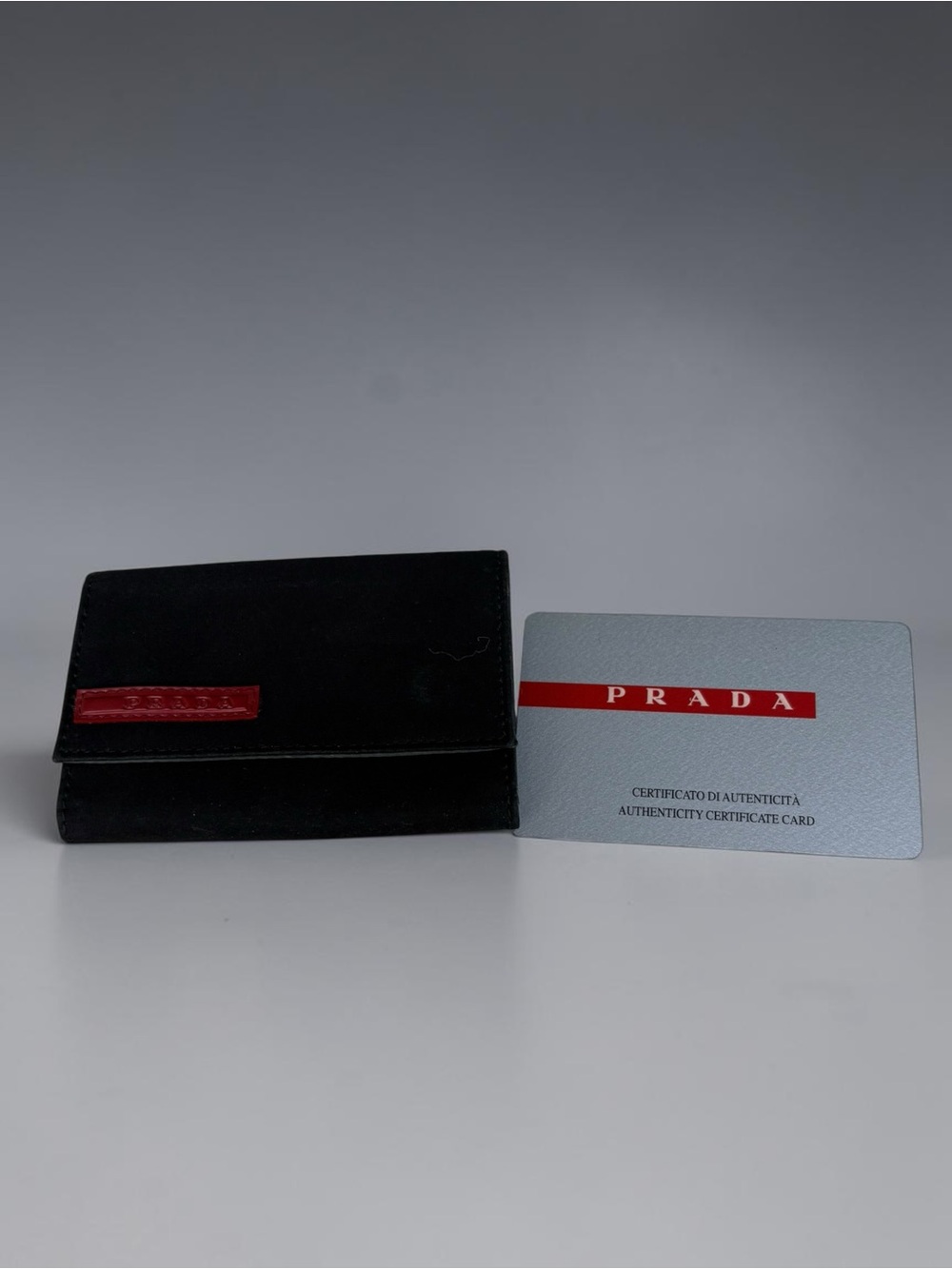Prada Black Key Holder Wallet